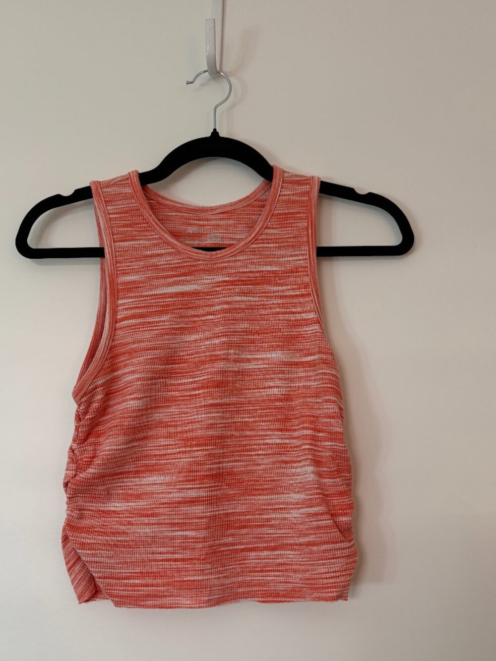 Aerie orange cropped tank size M